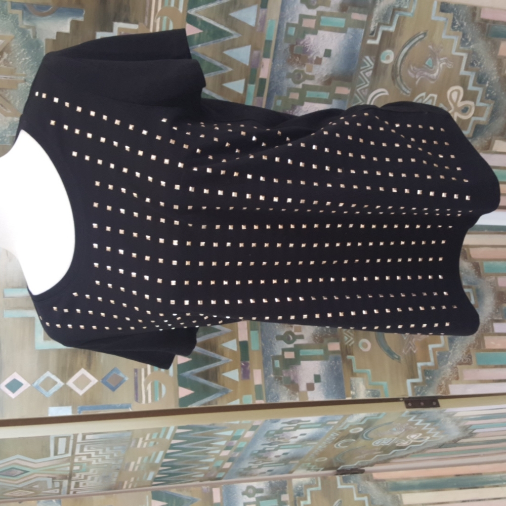 hold for flips4fun  black studded  top